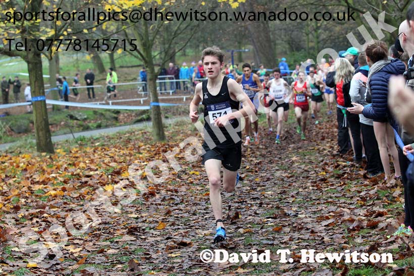 Men's under-17s European Cross Country Trials, Sefton Park, Liverpool. Photo: David T. Hewitson/Sports for All Pics